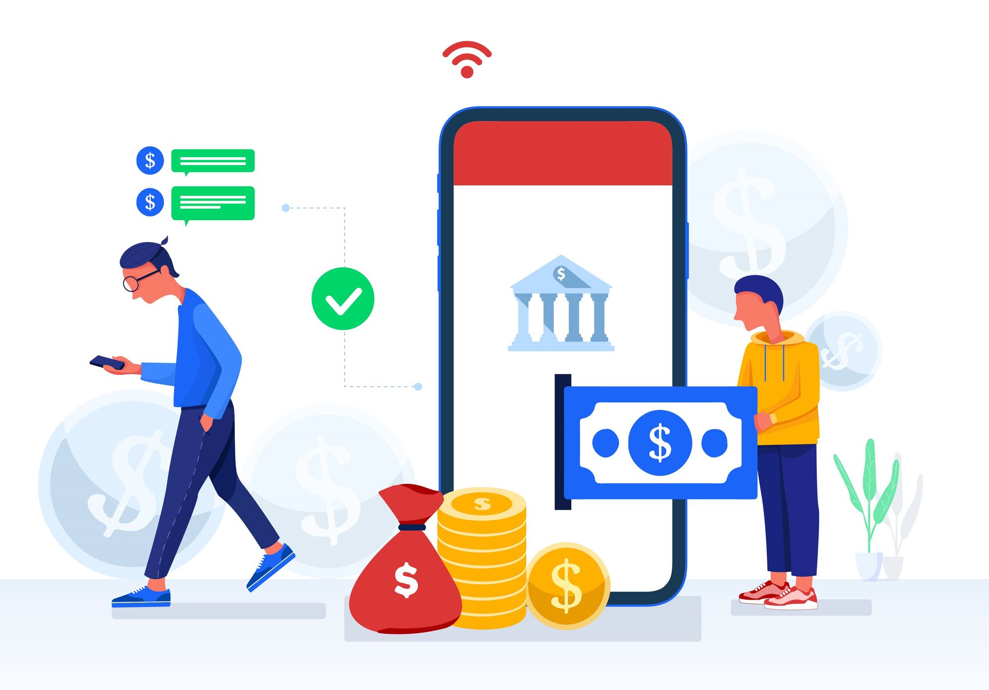 mobile banking whatsapp banking whatsapp money digital