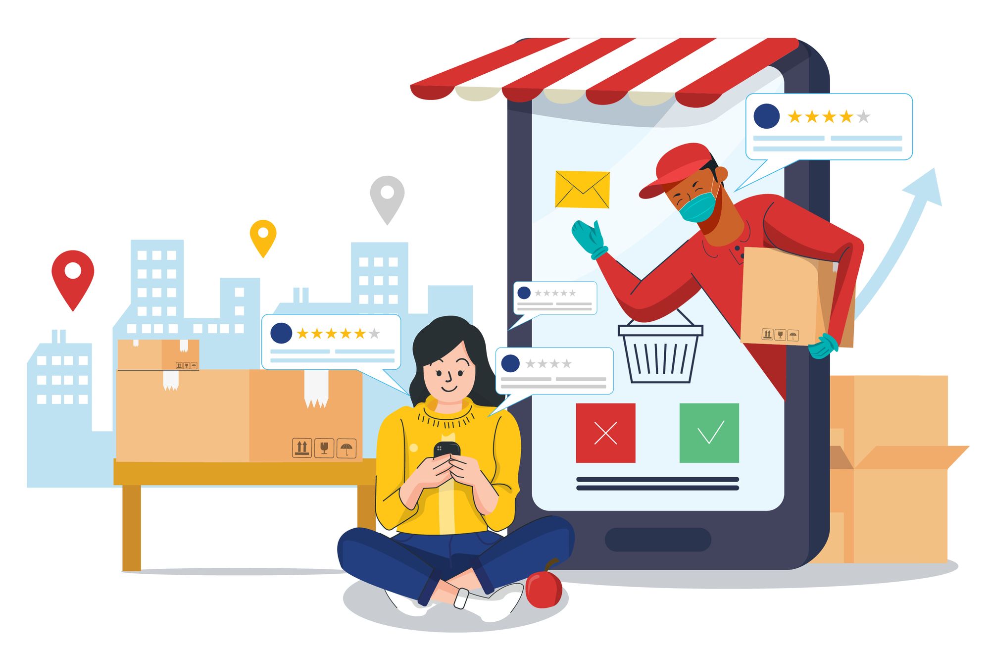 online shopping, whatsapp api shopping retail store